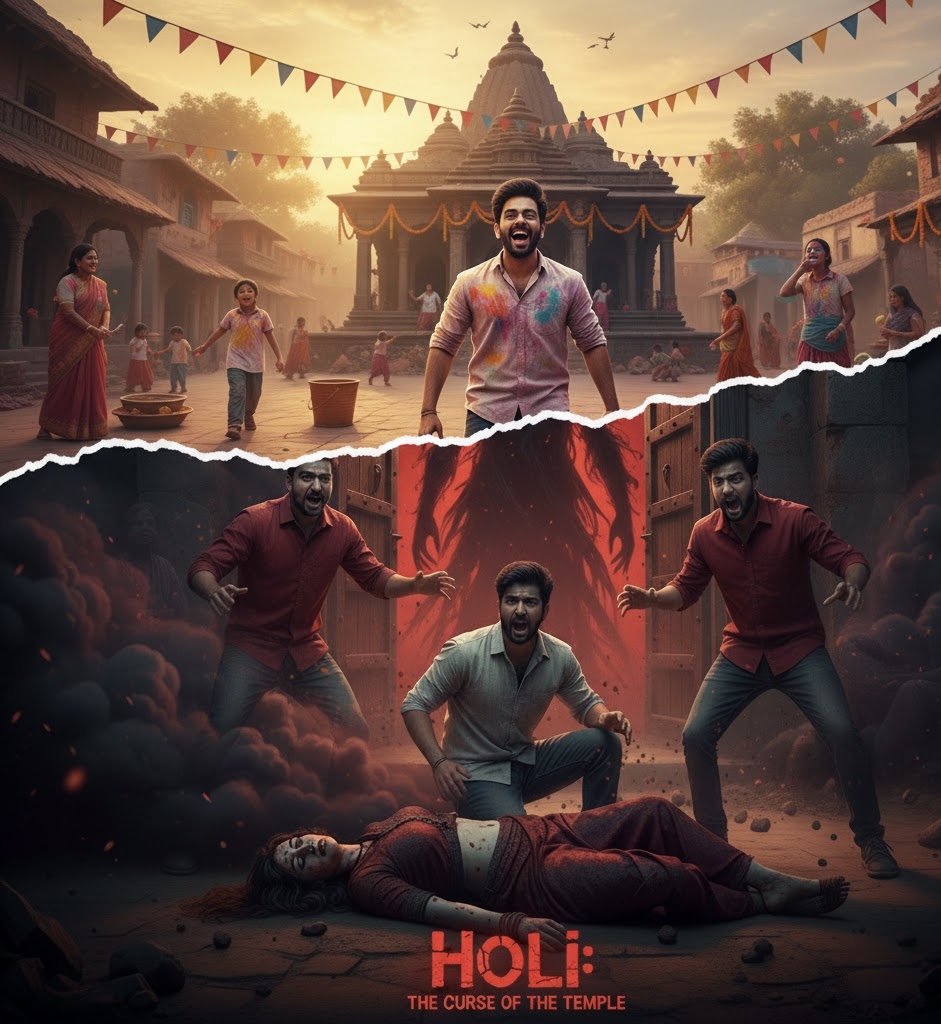 होली पर जगा मंदिर का शव Horror stories