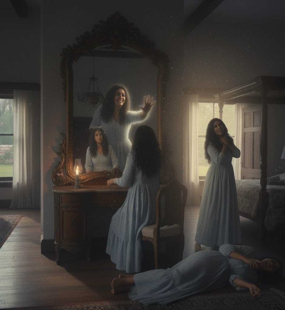 The Shadow Trapped In The Mirror